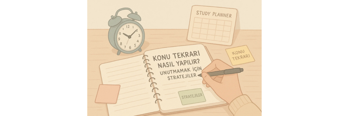 Konu Tekrarı Nasıl Yapılır? Unutmamak İçin Stratejiler