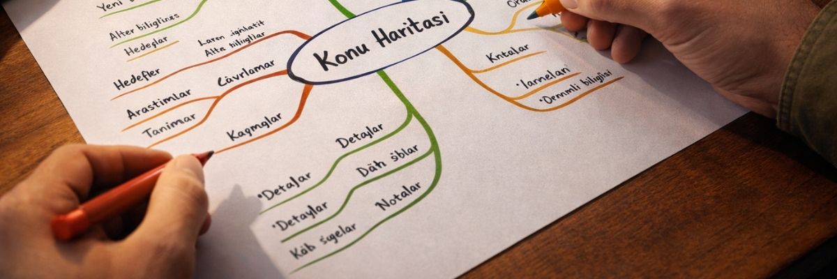 Konu Haritaları ile Öğrenilen Bilgiyi Kalıcı Hale Getirme